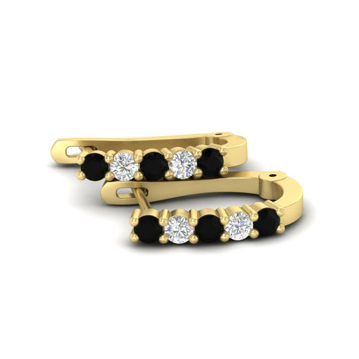 half-carat-small-hoop-black-diamond-earrings-in-yellow-gold-FD-EAR9779GBLACKANGLE3-NL-YG