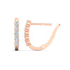 Load image into Gallery viewer, half-carat-small-hoop-diamond-earrings-in-rose-gold-FD-EAR9779ANGLE3-NL-RG