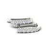 Load image into Gallery viewer, half-carat-small-hoop-diamond-earrings-in-white-gold-FD-EAR9779ANGLE3-NL-WG
