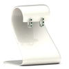 Load image into Gallery viewer, half-carat-small-hoop-emerald-earrings-in-white-gold-FD-EAR9779GEMGRANGLE3-NL-WG