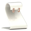 Load image into Gallery viewer, half-carat-small-hoop-orange-sapphire-earrings-in-rose-gold-FD-EAR9779GSAORANGLE3-NL-RG