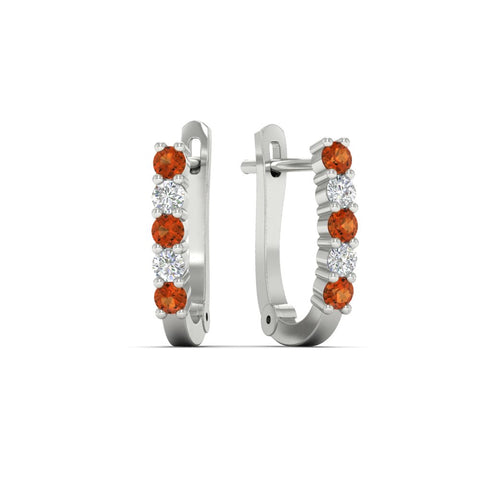 half-carat-small-hoop-orange-sapphire-earrings-in-white-gold-FD-EAR9779GSAORANGLE3-NL-WG