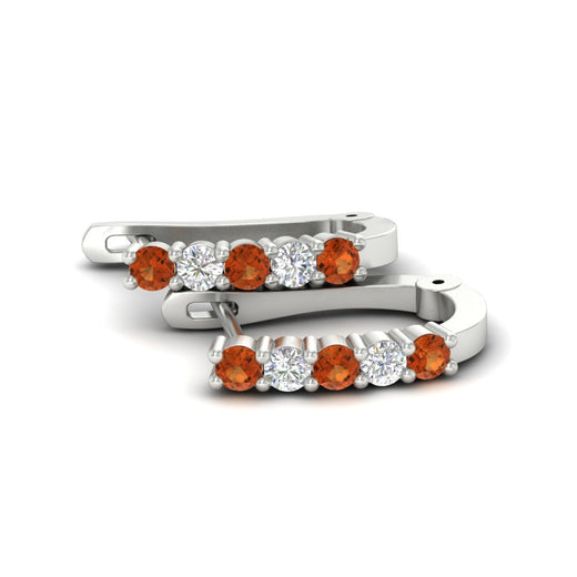 half-carat-small-hoop-orange-sapphire-earrings-in-white-gold-FD-EAR9779GSAORANGLE3-NL-WG