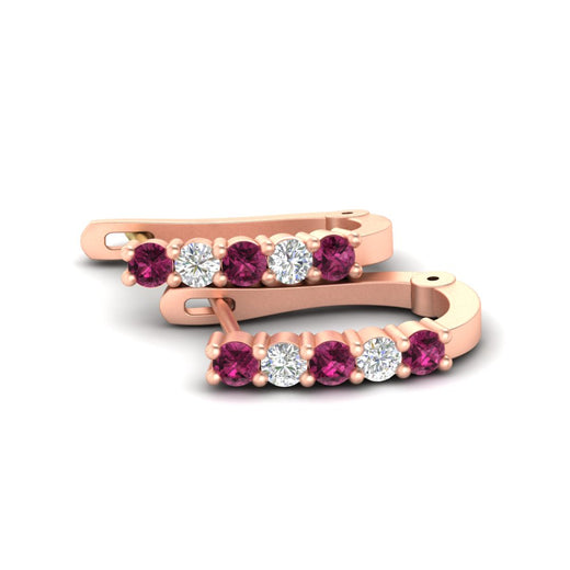 half-carat-small-hoop-pink-sapphire-earrings-in-rose-gold-FD-EAR9779GSADRPIANGLE3-NL-RG