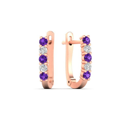half-carat-small-hoop-purple-topaz-earrings-in-rose-gold-FD-EAR9779GVITOANGLE3-NL-RG