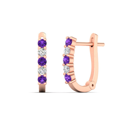 half-carat-small-hoop-purple-topaz-earrings-in-rose-gold-FD-EAR9779GVITOANGLE3-NL-RG