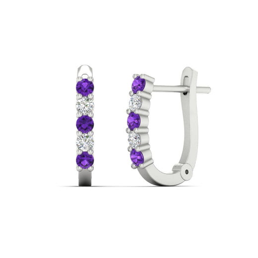 half-carat-small-hoop-purple-topaz-earrings-in-white-gold-FD-EAR9779GVITOANGLE3-NL-WG