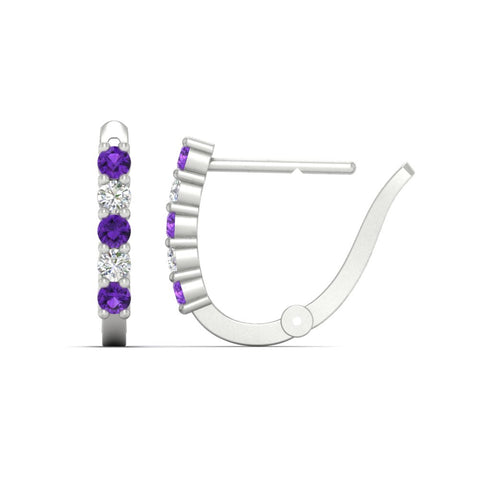 half-carat-small-hoop-purple-topaz-earrings-in-white-gold-FD-EAR9779GVITOANGLE3-NL-WG