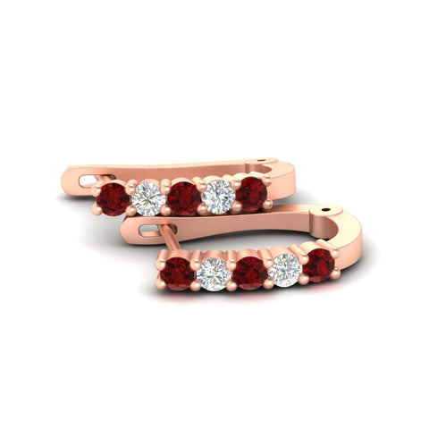 half-carat-small-hoop-ruby-earrings-in-rose-gold-FD-EAR9779GRUDRANGLE3-NL-RG
