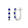 Load image into Gallery viewer, half-carat-small-hoop-sapphire-earrings-in-white-gold-FD-EAR9779GSABLANGLE3-NL-WG