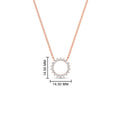 Thumbnail 12 - half-carat-timeless-circle-anniversary-pendant-in-rose-gold-FDPD11271ANGLE1-0.50CT_20-NL-RG-HW