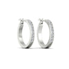 Load image into Gallery viewer, half-carat-total-weight-channel-set-hoops-in-white-gold-fdear3970angle3-nl-wg