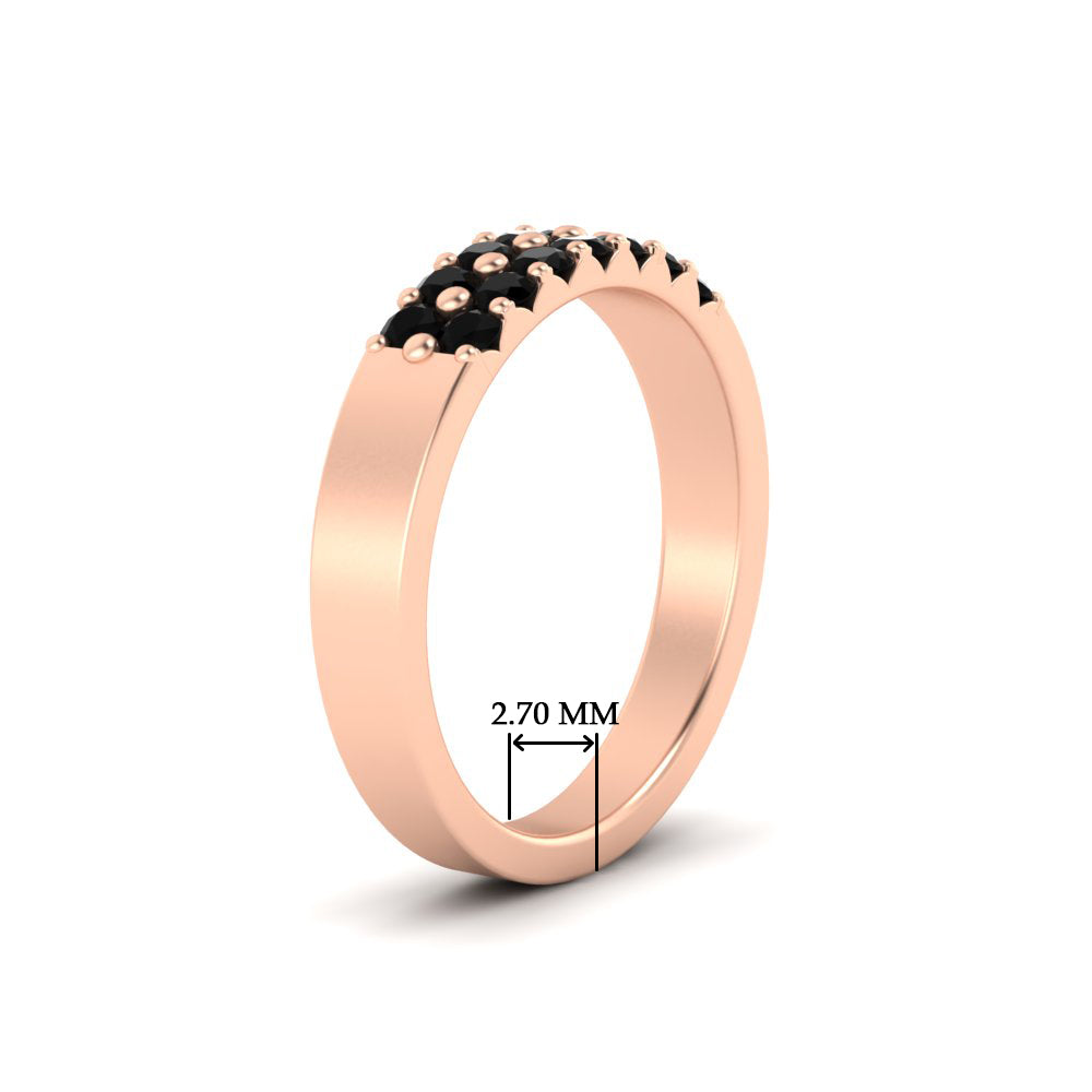half-carat-two-row-round-black-diamond-wedding-band-in-rose-gold-FD11382BGBLACKANGLE2-0.50CT-NL-RG-HW