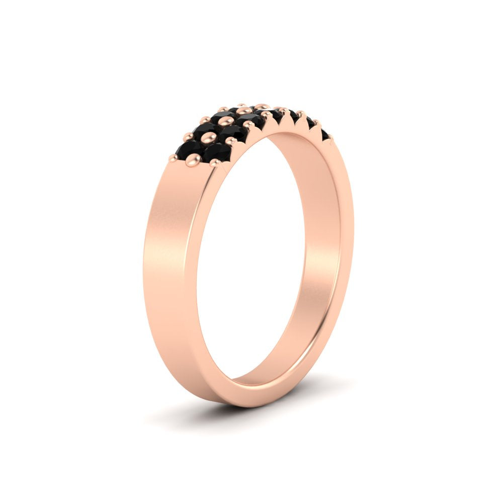 half-carat-two-row-round-black-diamond-wedding-band-in-rose-gold-FD11382BGBLACKANGLE2-0.50CT-NL-RG