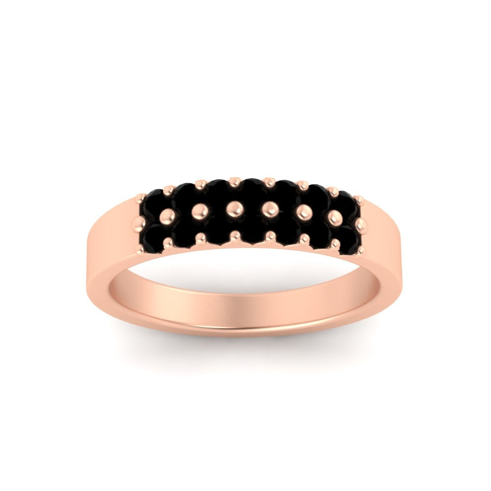 half-carat-two-row-round-black-diamond-wedding-band-in-rose-gold-FD11382BGBLACKANGLE5-0.50CT-NL-RG