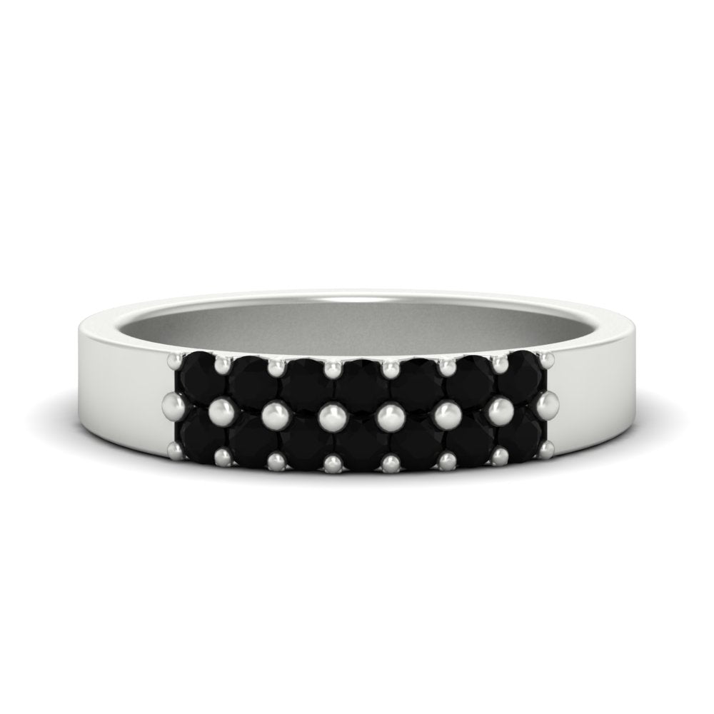 half-carat-two-row-round-black-diamond-wedding-band-in-white-gold-FD11382BGBLACK-0.50CT-NL-WG