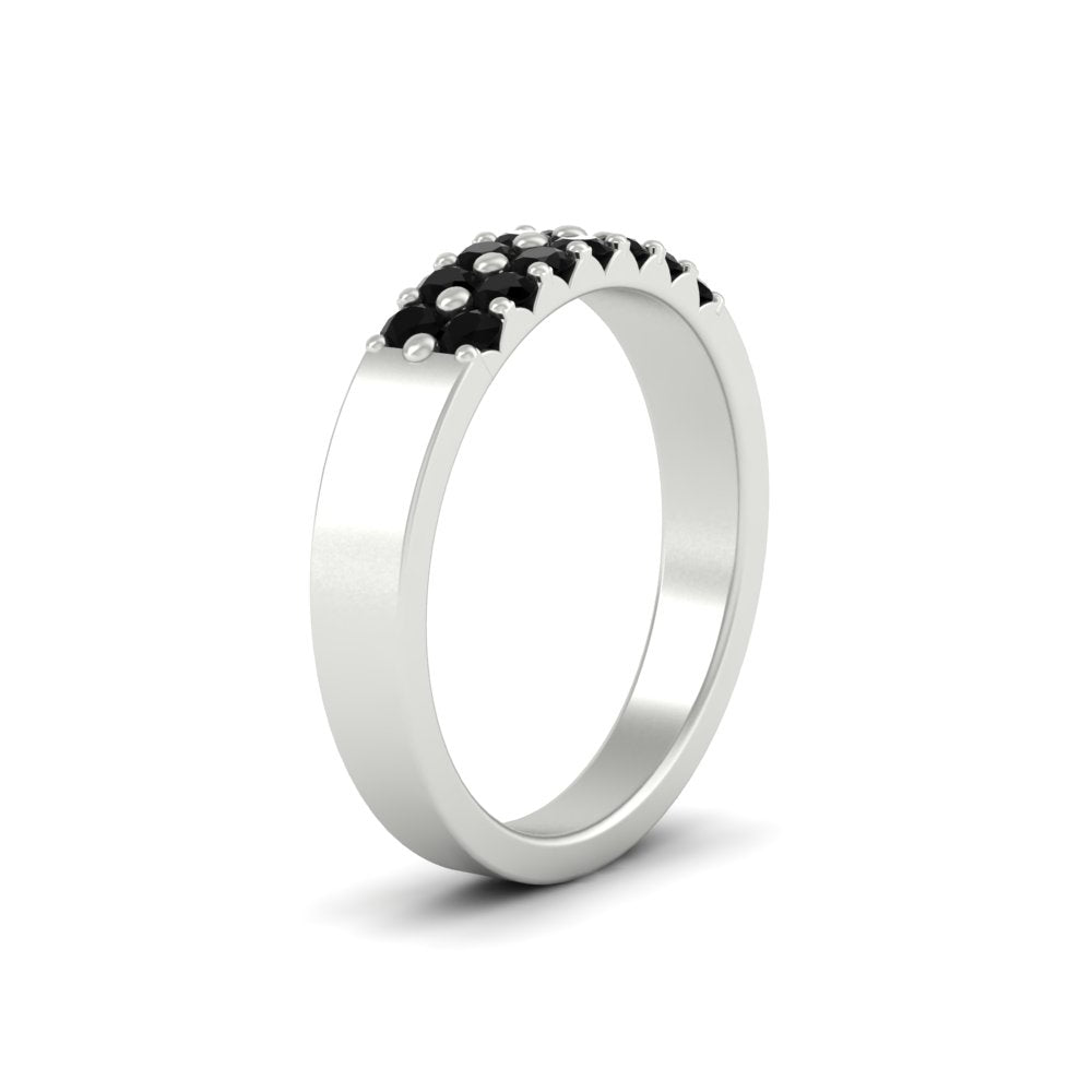 half-carat-two-row-round-black-diamond-wedding-band-in-white-gold-FD11382BGBLACKANGLE2-0.50CT-NL-WG