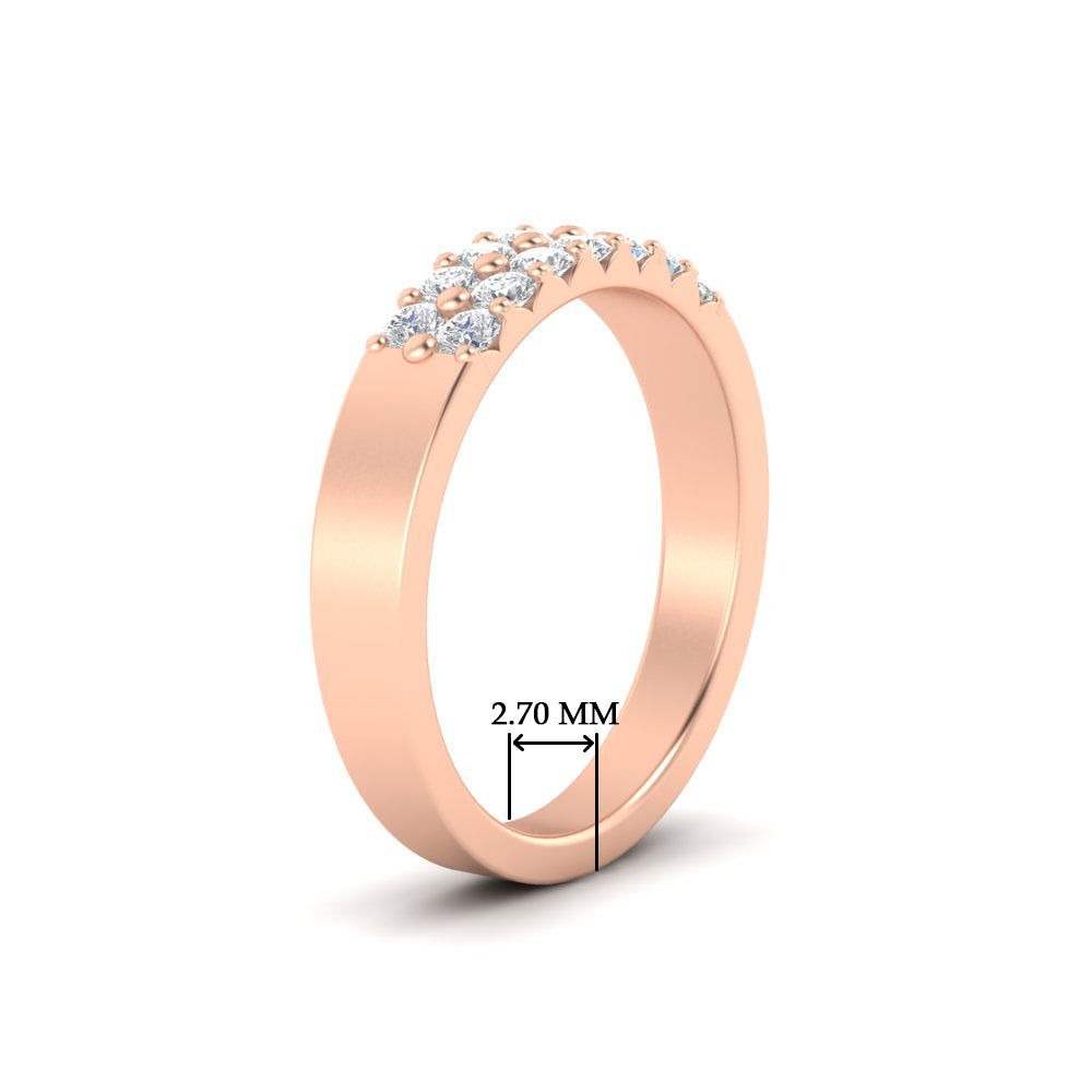 half-carat-two-row-round-diamond-wedding-band-in-rose-gold-FD11382BANGLE2-0.50CT-NL-RG-HW