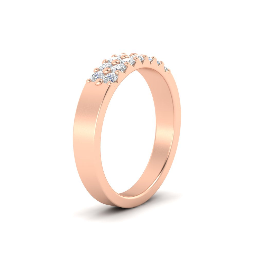 half-carat-two-row-round-diamond-wedding-band-in-rose-gold-FD11382BANGLE2-0.50CT-NL-RG