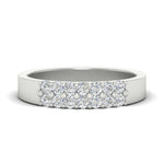 Load image into Gallery viewer, half-carat-two-row-round-diamond-wedding-band-in-white-gold-FD11382B-0.50CT-NL-WG
