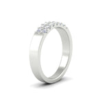 Load image into Gallery viewer, half-carat-two-row-round-diamond-wedding-band-in-white-gold-FD11382BANGLE2-0.50CT-NL-WG