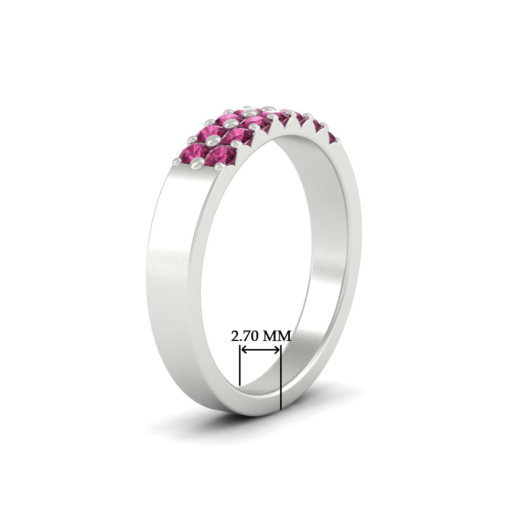 half-carat-two-row-round-pink-sapphire-wedding-band-in-white-gold-FD11382BGSADRPIANGLE2-0.50CT-NL-WG-HW