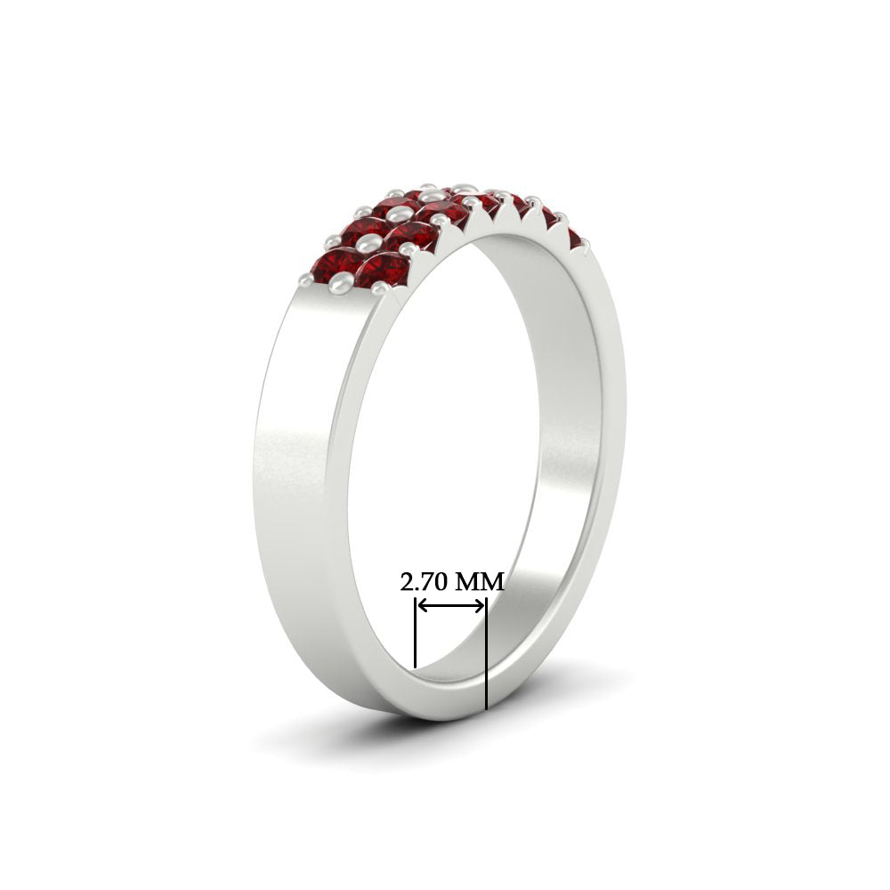 half-carat-two-row-round-ruby-wedding-band-in-white-gold-FD11382BGRUDRANGLE2-0.50CT-NL-WG-HW