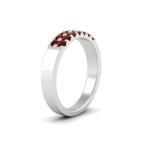 half-carat-two-row-round-ruby-wedding-band-in-white-gold-FD11382BGRUDRANGLE2-0.50CT-NL-WG