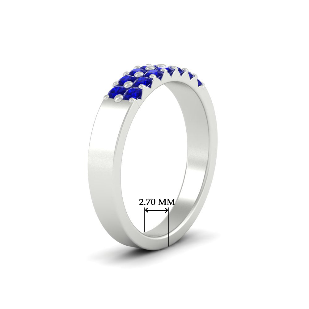 half-carat-two-row-round-sapphire-wedding-band-in-white-gold-FD11382BGSABLANGLE2-0.50CT-NL-WG-HW