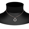 Load image into Gallery viewer, half-ct.-diamond-double-circle-pendant-in-FDPD10761-NL-RG