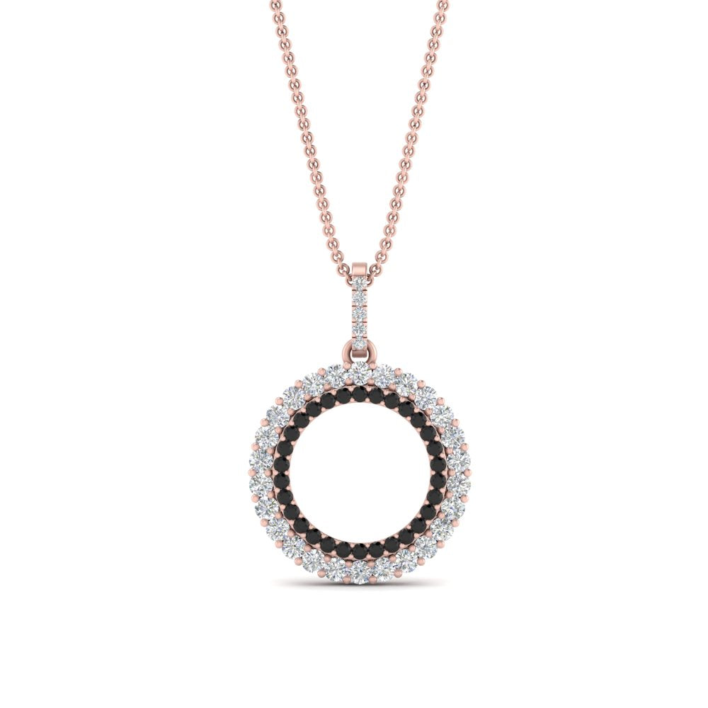 half-ct.-diamond-double-circle-pendant-with-black-diamond-in-FDPD10761-GBLACK-NL-RG