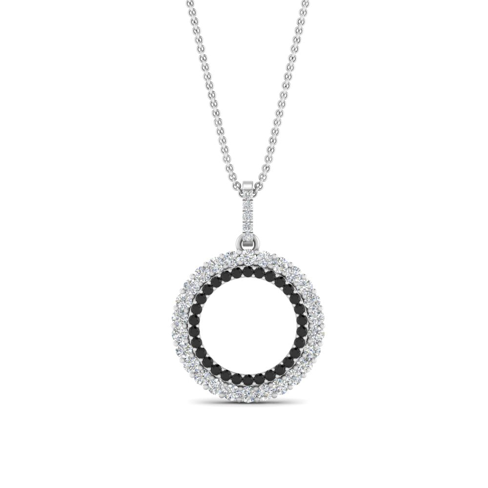 half-ct.-diamond-double-circle-pendant-with-black-diamond-in-FDPD10761-GBLACK-NL-WG