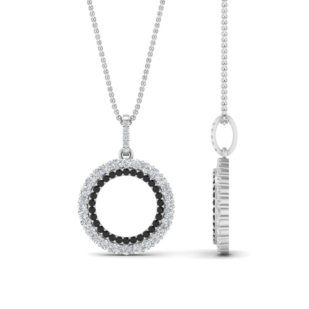 half-ct.-diamond-double-circle-pendant-with-black-diamond-in-FDPD10761-GBLACK-NL-WG