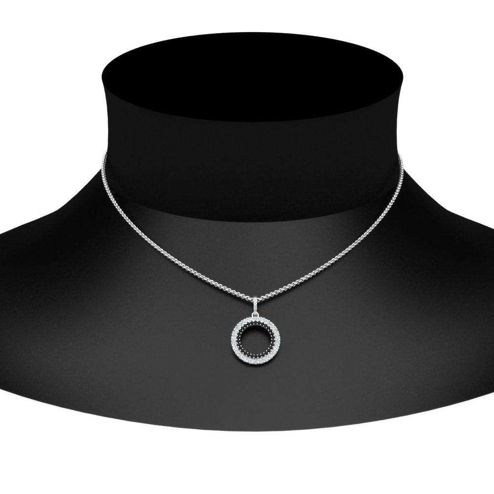 half-ct.-diamond-double-circle-pendant-with-black-diamond-in-FDPD10761-GBLACK-NL-WG