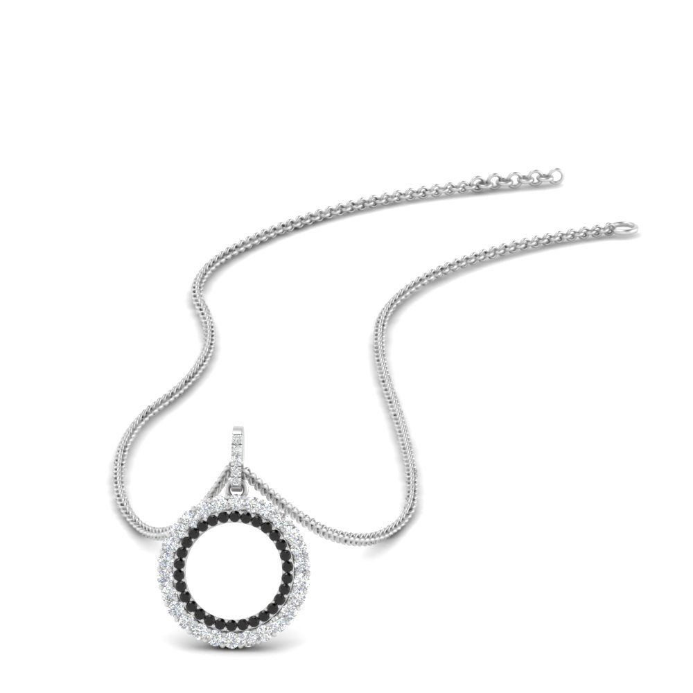 half-ct.-diamond-double-circle-pendant-with-black-diamond-in-FDPD10761-GBLACK-NL-WG