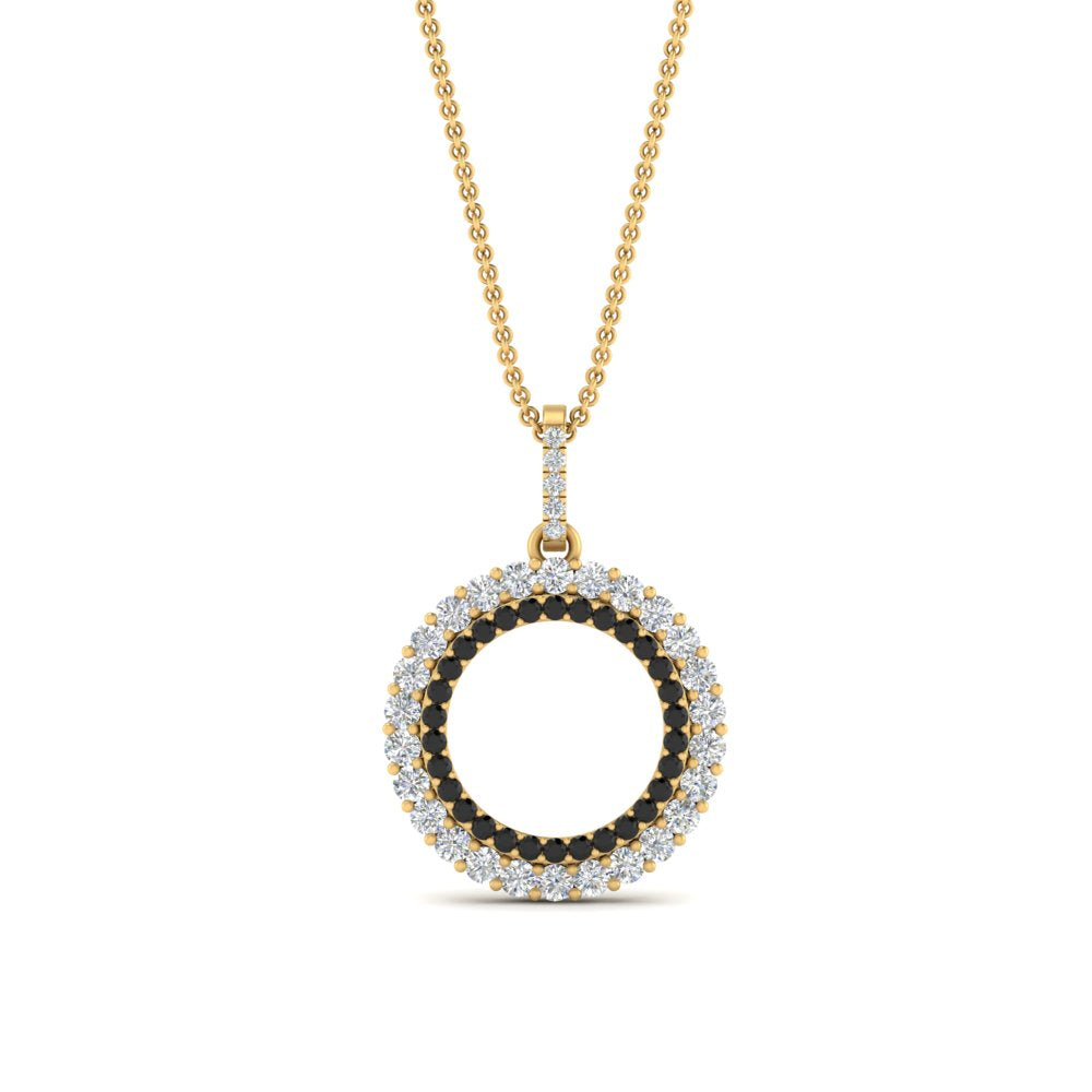 half-ct.-diamond-double-circle-pendant-with-black-diamond-in-FDPD10761-GBLACK-NL-YG
