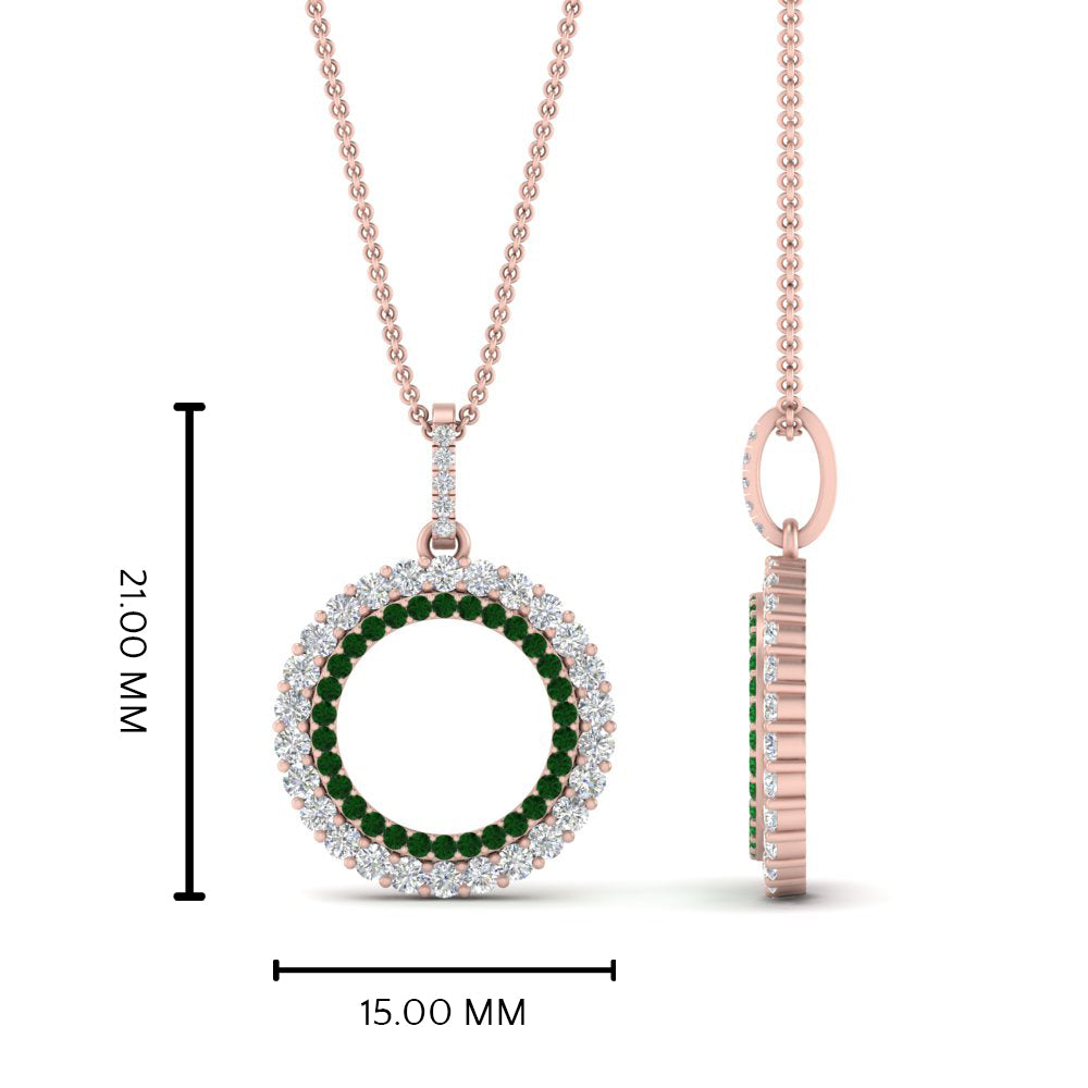 half-ct.-diamond-double-circle-pendant-with-emerald-in-FDPD10761-GEMGR-NL-RG