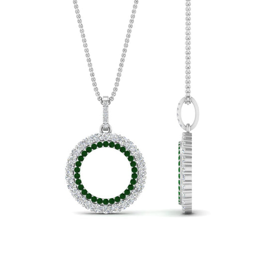 half-ct.-diamond-double-circle-pendant-with-emerald-in-FDPD10761-GEMGR-NL-WG