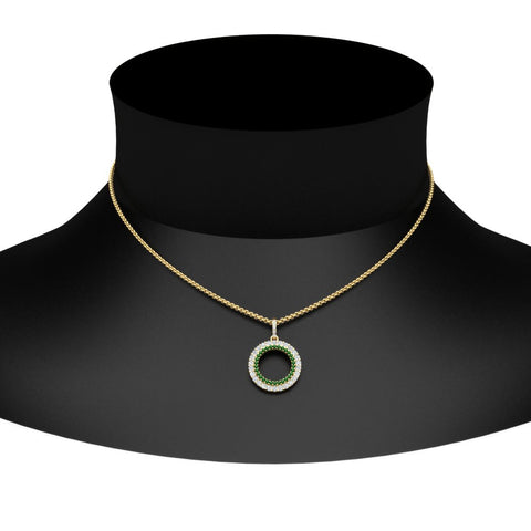 half-ct.-diamond-double-circle-pendant-with-emerald-in-FDPD10761-GEMGR-NL-YG