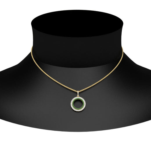 half-ct.-diamond-double-circle-pendant-with-emerald-in-FDPD10761-GEMGR-NL-YG