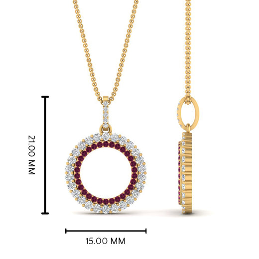 half-ct.-diamond-double-circle-pendant-with-pink-sapphire-in-FDPD10761-GSADRPI-NL-YG