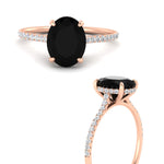 Load image into Gallery viewer, half-eternity-oval-black-diamond-hidden-halo-ring-with-diamond-in-rose-gold-FD9788OVRGBLACK-NL-RG.jpg
