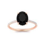 Load image into Gallery viewer, half-eternity-oval-black-diamond-hidden-halo-ring-with-diamond-in-rose-gold-FD9788OVRGBLACK-NL-RG.jpg

