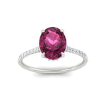 Load image into Gallery viewer, half-eternity-oval-pink-sapphire-hidden-halo-ring-with-diamond-in-white-gold-FD9788OVRGSADRPI-NL-WG.jpg

