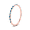 Load image into Gallery viewer, half-eternity-stackable-diamond-wedding-ring-with-blue-topaz-in-FD67818BGICBLTO-NL-RG