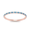Load image into Gallery viewer, half-eternity-stackable-diamond-wedding-ring-with-blue-topaz-in-FD67818BGICBLTO-NL-RG