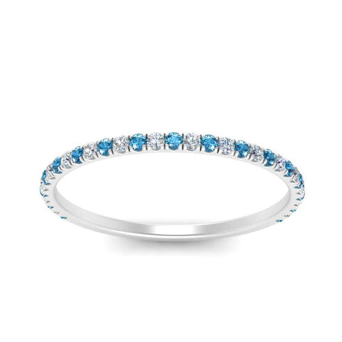half-eternity-stackable-diamond-wedding-ring-with-blue-topaz-in-FD67818BGICBLTO-NL-WG