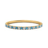 Load image into Gallery viewer, half-eternity-stackable-diamond-wedding-ring-with-blue-topaz-in-FD67818BGICBLTO-NL-YG
