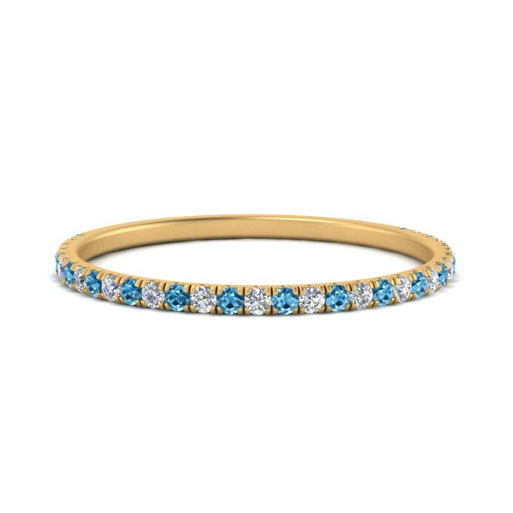 half-eternity-stackable-diamond-wedding-ring-with-blue-topaz-in-FD67818BGICBLTO-NL-YG
