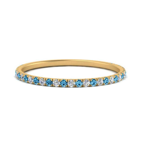 half-eternity-stackable-diamond-wedding-ring-with-blue-topaz-in-FD67818BGICBLTO-NL-YG